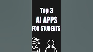 Top 3 AI Apps Every Student Must Try in 2025 📚🤖.            #youtubeshorts#chatgpt#trending#students