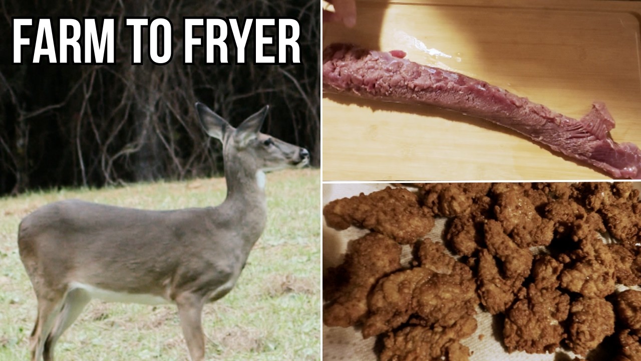 Как мы жарим вырезку из оленя