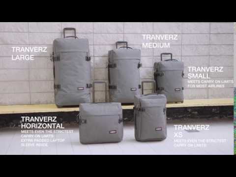 De waarheid vertellen rivier Afrikaanse Eastpak Tranverz M Suitcase, 67 cm, 78 L, Black - YouTube