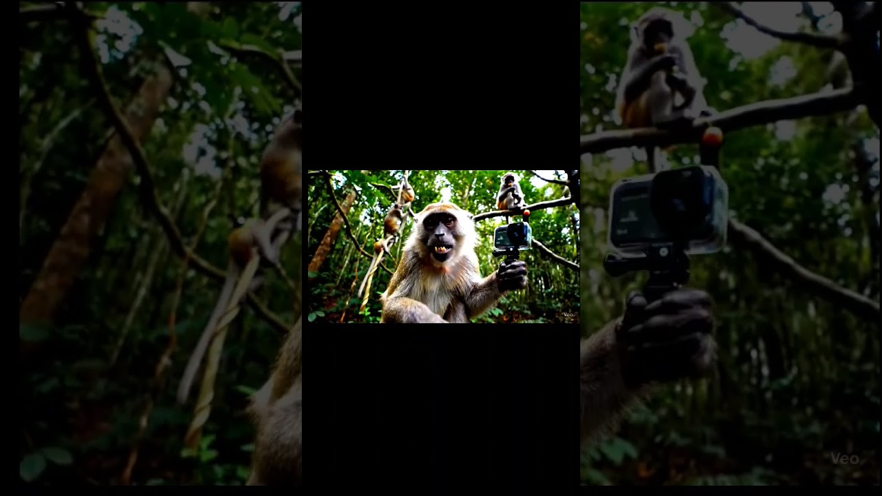 A Day in the Life of Momo the Monkey!" 🐒🌴