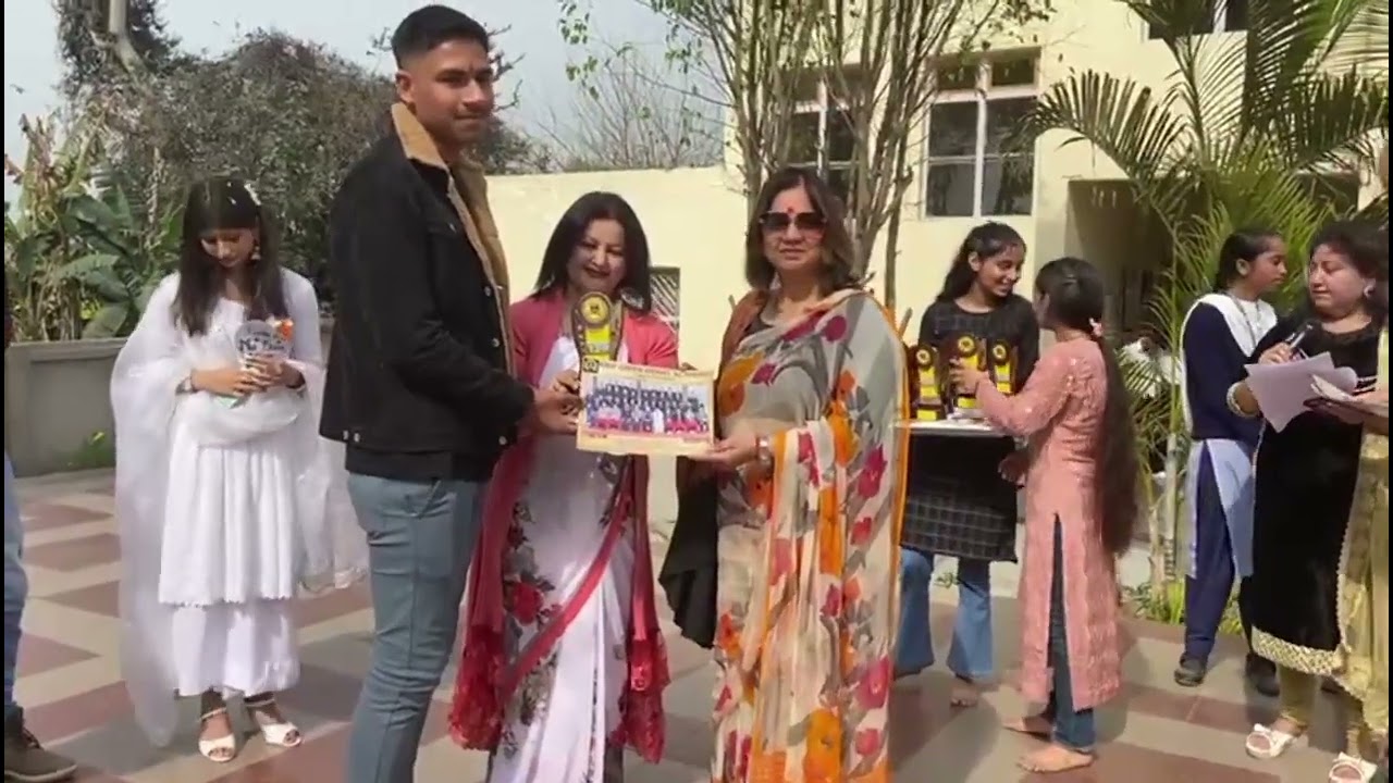 A Farewell Function was Organised at KNIT Green Model Academy, Sangrampur