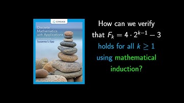 (5.7.33) Proving the Formula for a Recursive Sequence Using Mathematical Induction