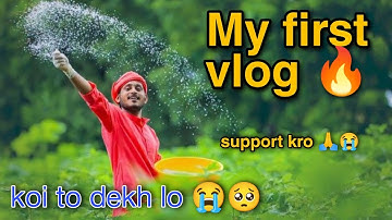 My first vlog 🔥 || my first vlog 3rd lahar @laxmanbijuvlog7705