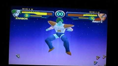 Dragon Ball Z Budokai(Gamecube)-Zarbon vs Raditz II