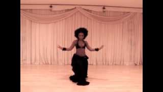 Belly Dance Evolution Audition - Ebony Qualls - Japan 2013