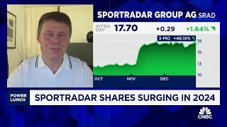 Sportradar CEO on sports betting, share surge and being a small cap winner