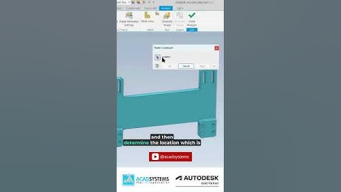 Innovative Design with Autodesk Inventor Shape Generator: Constraints (Part 2)