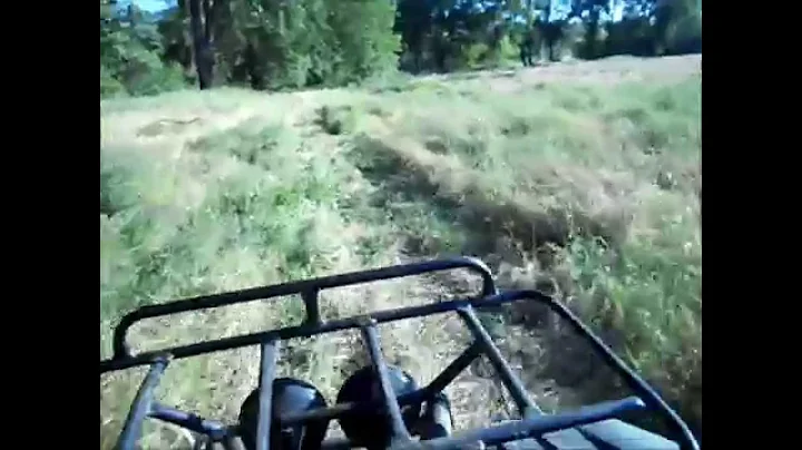 Adrienne Floreen goes for a ride on a 4-wheeler (2...