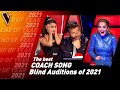 Coach Songs in the Blind Auditions of The Voice 2021