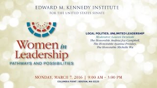 Women in Leadership, Pathways and Possibilities - Session 3