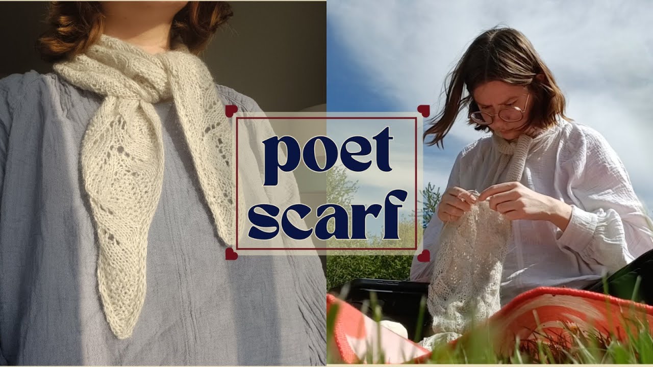 влюбиться в кружевное вязание (поэтический шарф Сари Нордлунд)