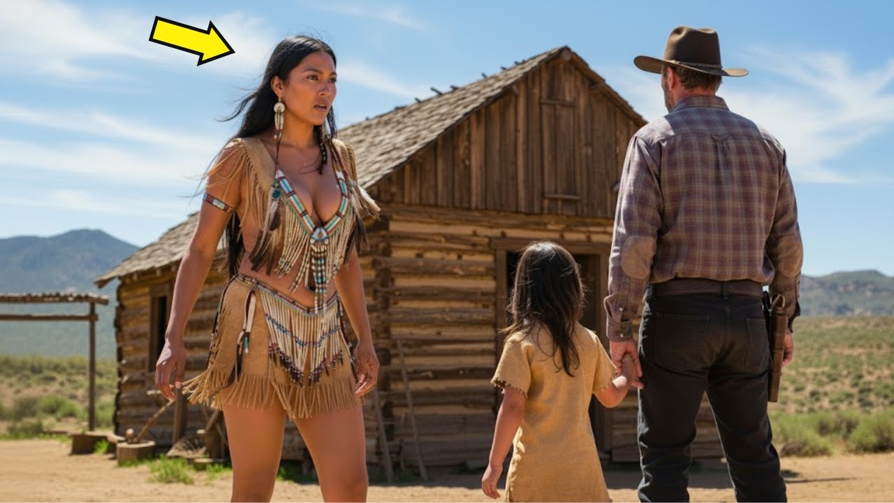 Kowboj adoptował zagubioną dziewczynkę Apache — nie wiedział, że to córka niezwykle pięknej wdowy!