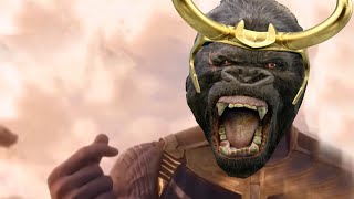 King Kong Vs Loki Rap Battle (King Kong vs Godzilla Loki Disney Plus Parody)