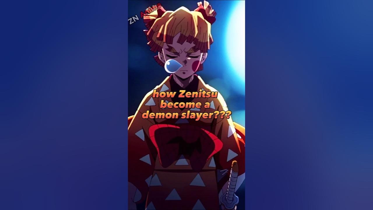 The Story Behind Zenitsu Journey as a Demon Slayer!#demonslayer #