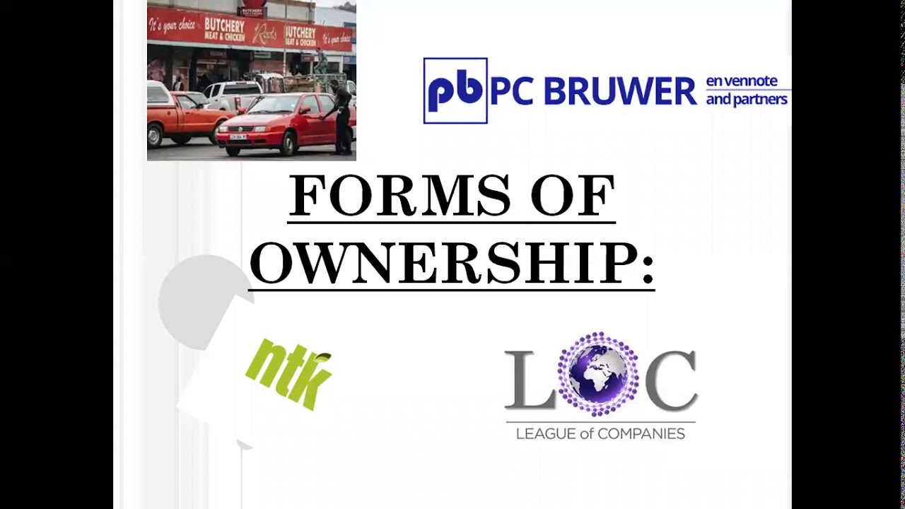 Grade 8 EMS 17 July 2020 Forms of Ownership YouTube