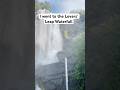 I visited the Lovers’ Leap Waterfall in Nuwara Eliya, Sri Lanka 🇱🇰 #shorts #srilanka