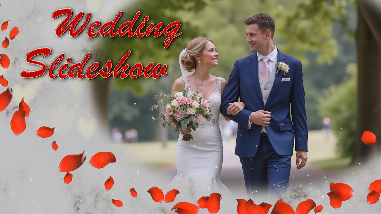 Wedding Slideshow. ProShow Producer.