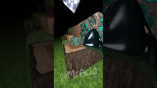Minecraft Ultra RTX - Punch Blocks Loop #minecraft #shorts #loop