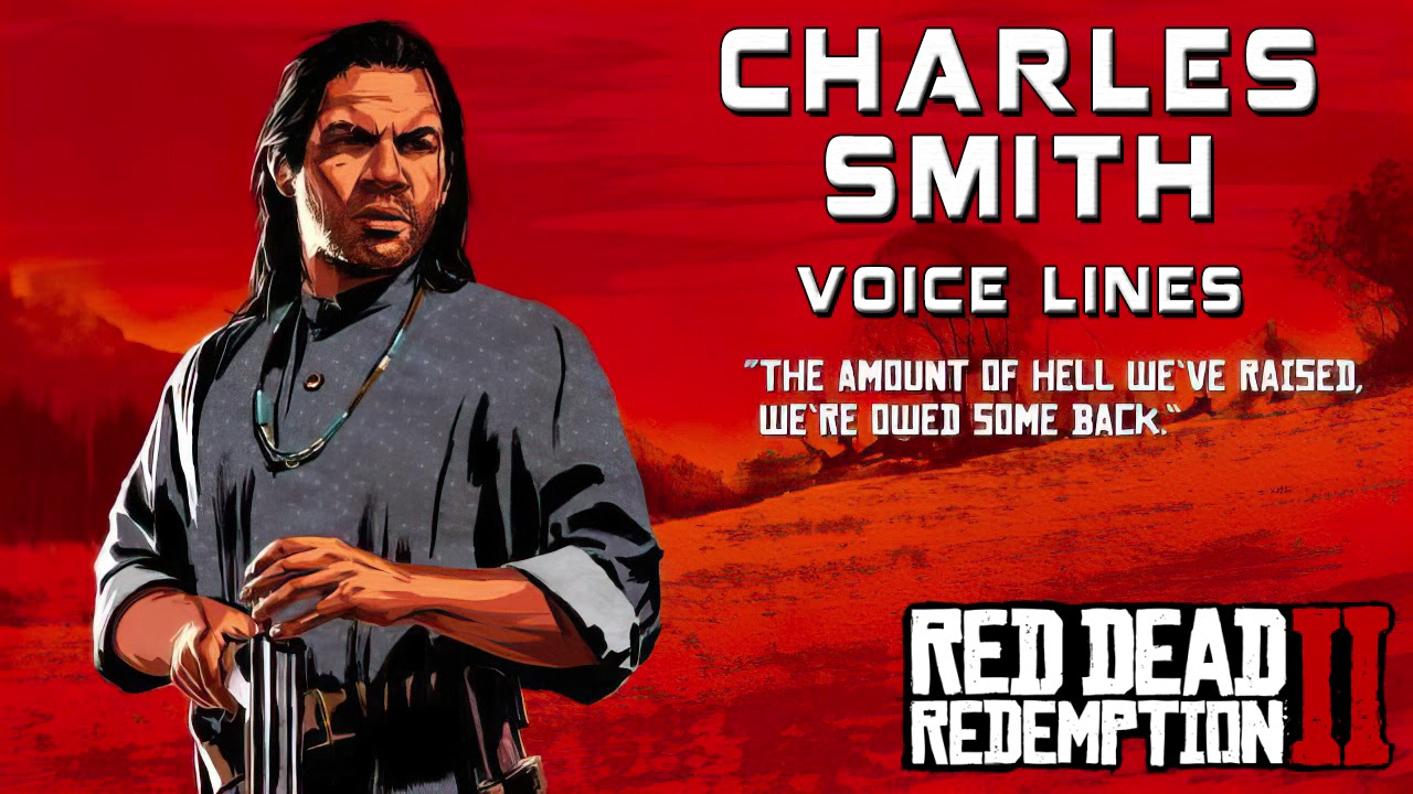 Gavmild Gods Få kontrol Red Dead Redemption 2: Charles Smith Voice Lines - YouTube