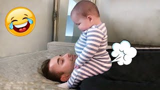 Try Not to Laugh Challenge  Hilarious Baby Fails and Funny Moments