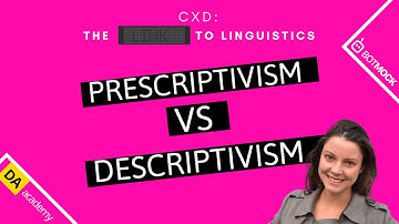 Link to Linguistics: Episode 1 - Prescriptivism vs Descriptivism