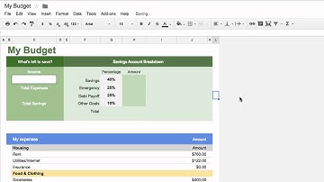 Adding Boarders the SUM function in Google Sheets
