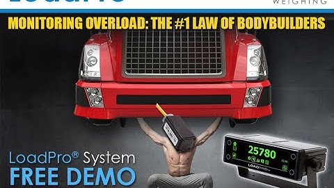 LoadPro® - Overload Monitoring Systems (OMS) for Vans & Trucks.