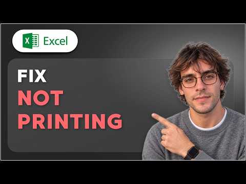 How to Fix Excel Not Printing [2026 Full Guide]