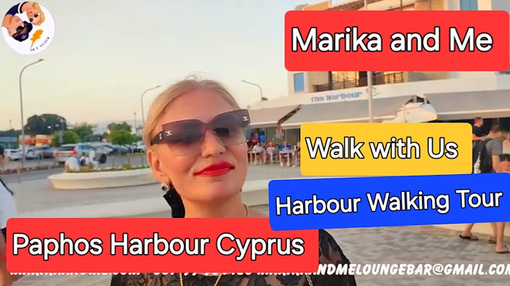 Rundgang mit Gesprächen durch den Hafen von Paphos ... Wir besuchen die Restaurants!