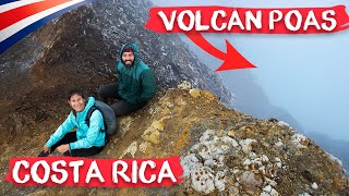 ¡Visitamos un VOLCÁN ACTIVO por una RUTA PELIGROSA! 🌋 Volcán Poas, Costa Rica