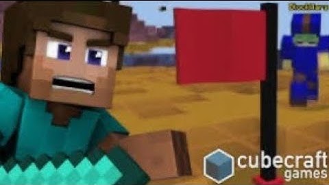 MINECRAFT CUBE CRAFT (CAPTURE THE FLAG) WIN !!