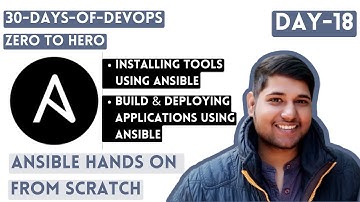 30 Days Of DevOps | Zero To Hero | Ansible Hands On | Day-18