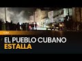 ¡Cuba estalla! Caceroladas contra la dictadura tras días de apagones continuados