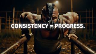 Consistency Is Boring But It's the Only Way - Bane Motivational Speech (Powerful)