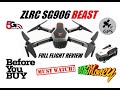 ZLRC SG906 CSJ-X7 BEAST FLIGHT REVIEW MUST WATCH BEFORE YOU BUY ONE!