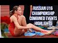 RUSSIAN U16 CHAMPIONSHIP HIGHLIGHTS