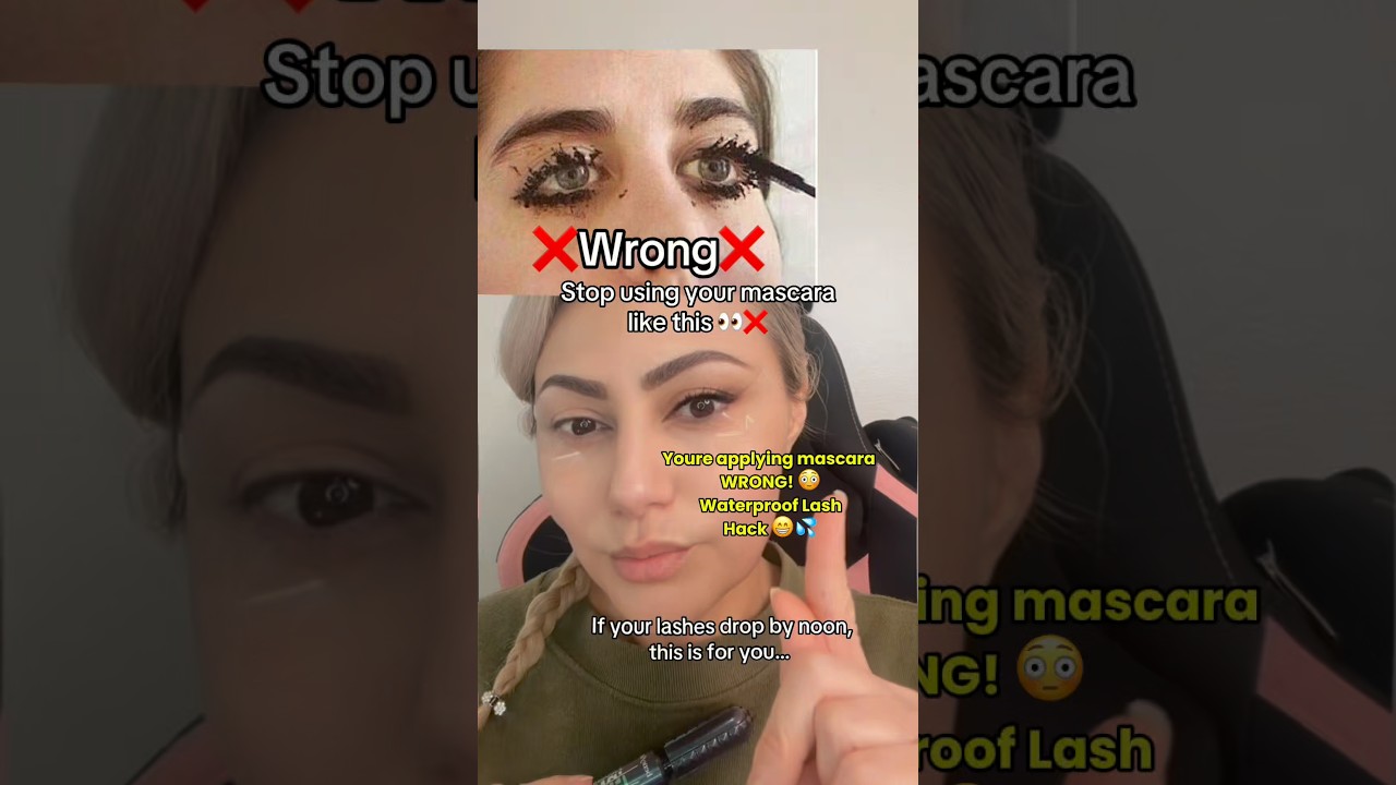 NO SMUDGE. NO CLUMP!💦😁 