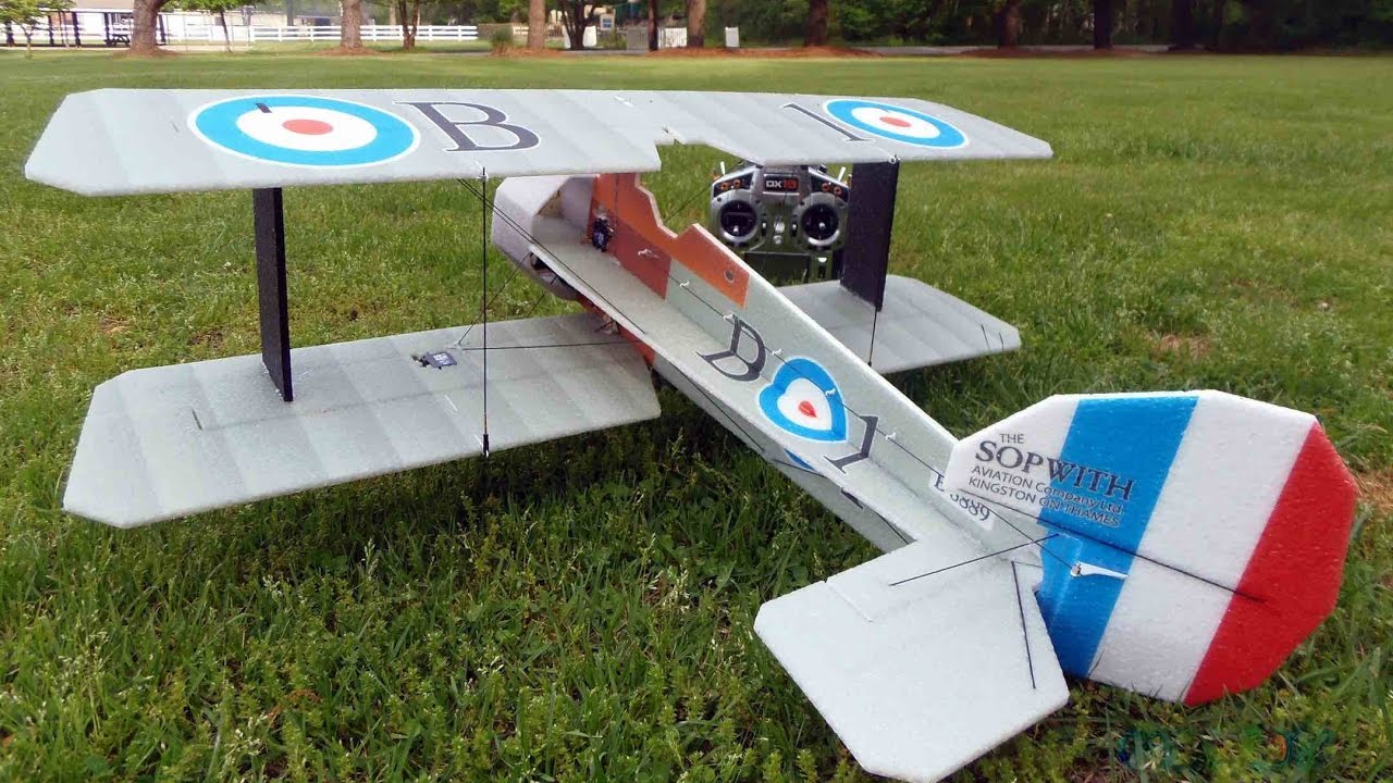 35" EPP Twisted Hobbys Crack Camel WW1 Ace