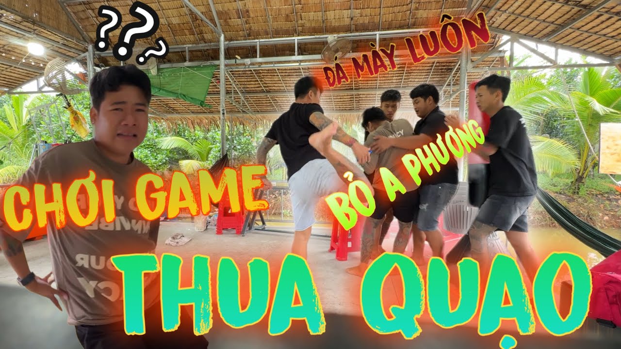 TNB - Anh Phương Chơi Game Thua Quạo Và Cái Kết Ướt Quần Tại Chỗ ! | Thanh Nhã VLOG