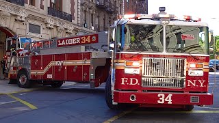 FDNY BRAND NEW Ladder 34 & Engine 84 Responding 6/3/26