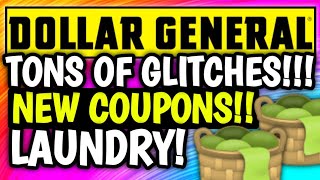 🤯GLITCHES! NEW \& INTERESTING COUPONS!🤔LET'S GO!!🏃‍♀️DOLLAR GENERAL COUPONING THIS WEEK🤯DG COUPONING🤔