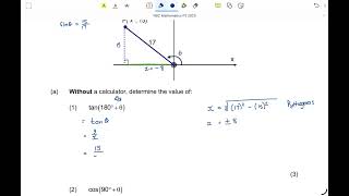 Question 1 - Grade 12 Mathematics November 2025 IEB Paper 2