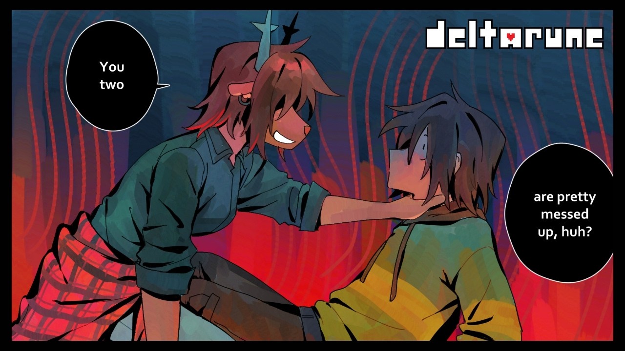 Kris And Noelle Are Pretty Messed Up | Deltarune Comic Dub