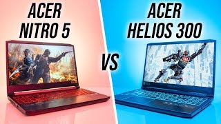 Acer Helios 300 vs Nitro 5 - Gaming Laptop Comparison