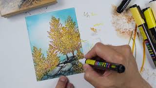 Stampscapes 101: Video 683 ASPEN LIGHT (intro)