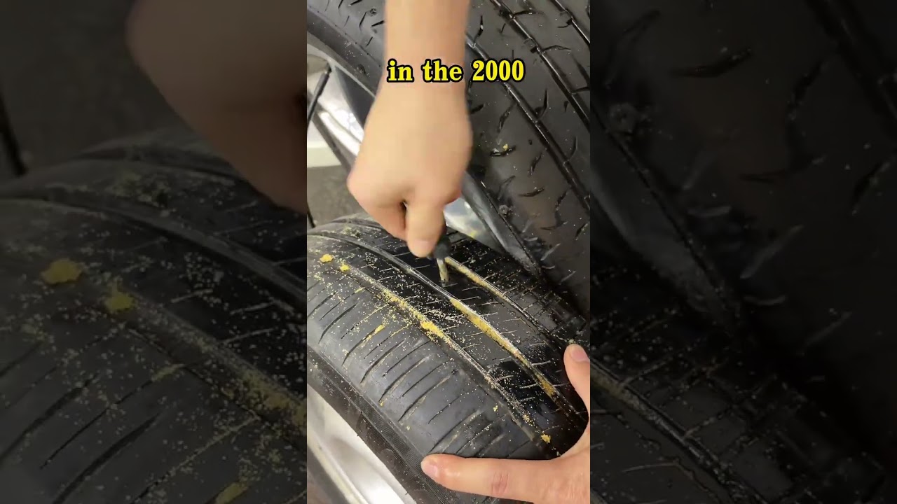 Stay prepared on every drive 🚗 Fast and easy tire repair in minutes.#CarRepairHack #TireFix #CarCar