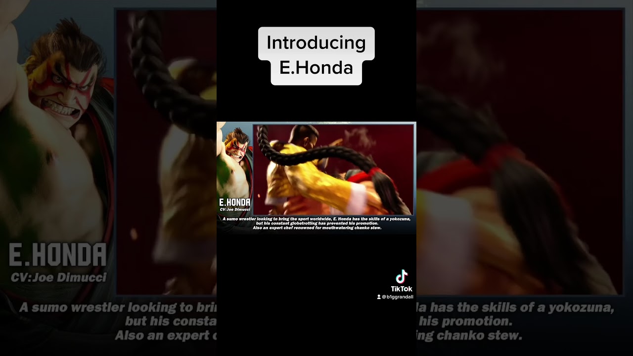 Street Fighter 6 Introducing E.Honda 
