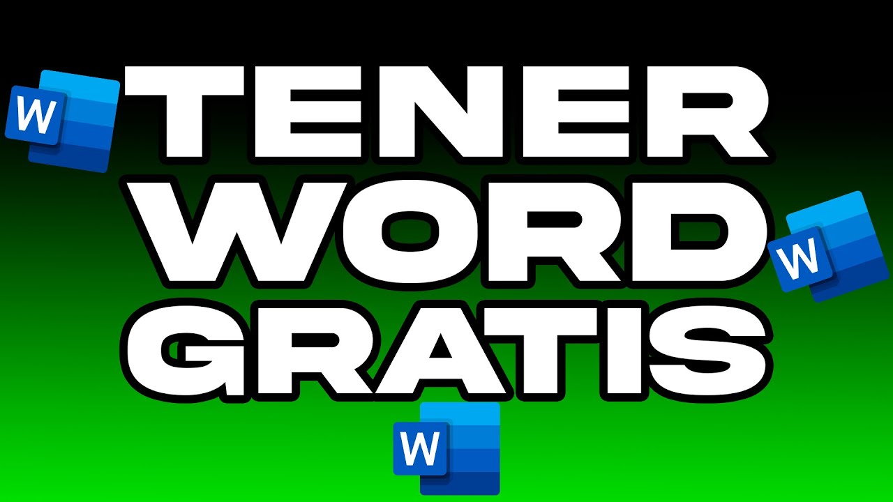 C mo Tener WORD GRATIS En PC Para SIEMPRE 2023 YouTube