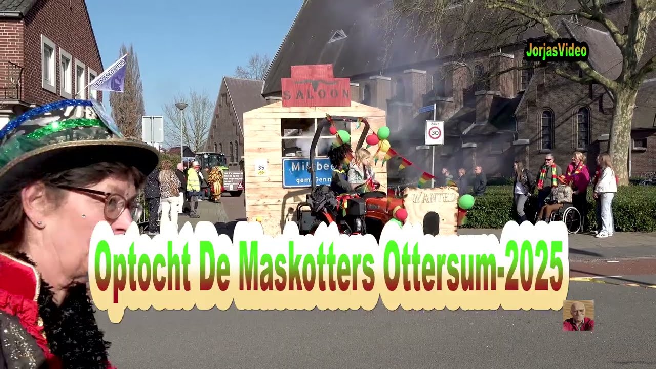 Optocht Maskotters Ottersum 2025 07