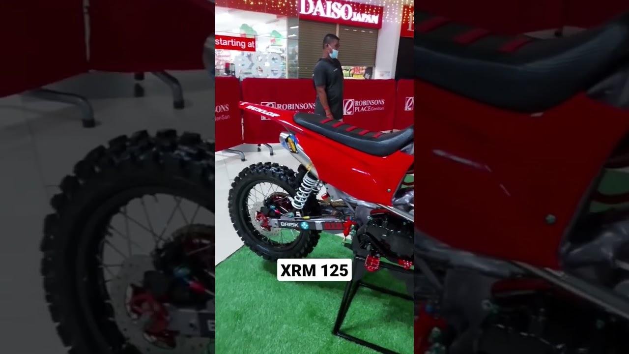 xrm 125 trail setup motorshow